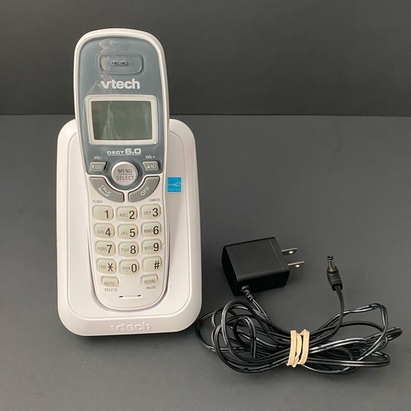 Vintage Vtech CS6114 DECT 6.0 1 Handset Cordless Telephone - Good Works! - Picture 1 of 5